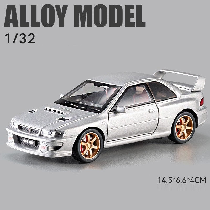 Mitsubishi Lancer Evolution EVO 9 Final Edition Race Car Miniature Toy