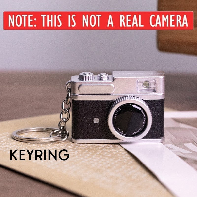 Mini Vintage Camera Keychain