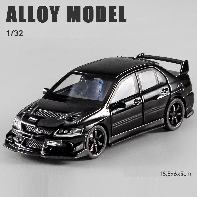 Mitsubishi Lancer Evolution EVO 9 Final Edition Race Car Miniature Toy