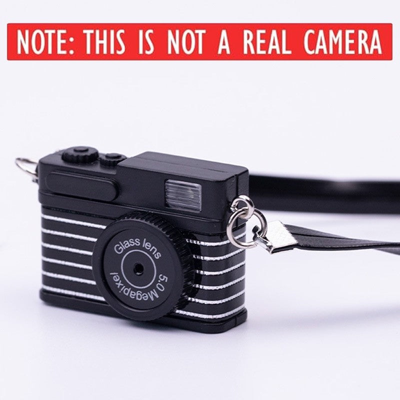 Mini Vintage Camera Keychain