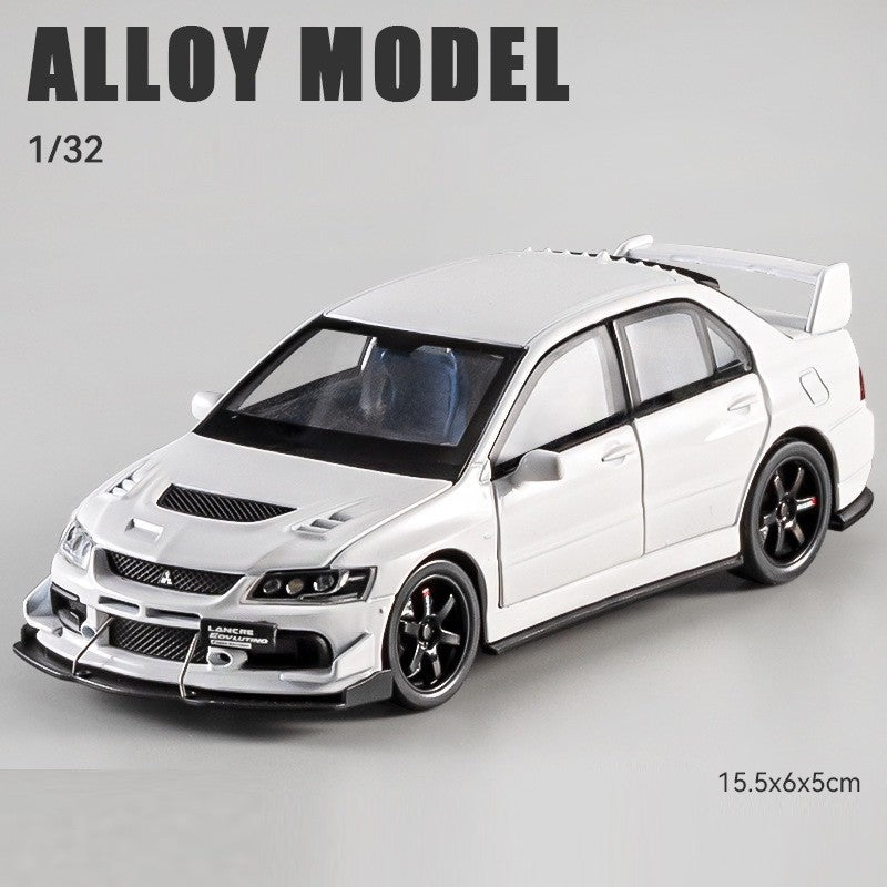 Mitsubishi Lancer Evolution EVO 9 Final Edition Race Car Miniature Toy