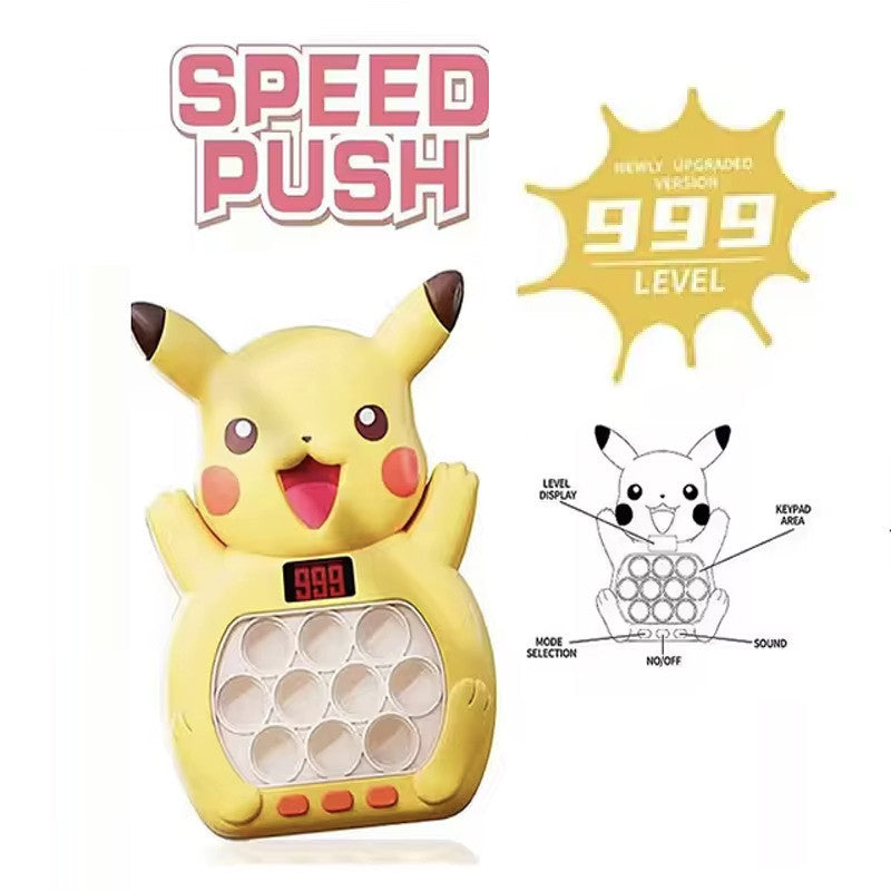 999 Level Speed Push Game Pop It Fidget Toy