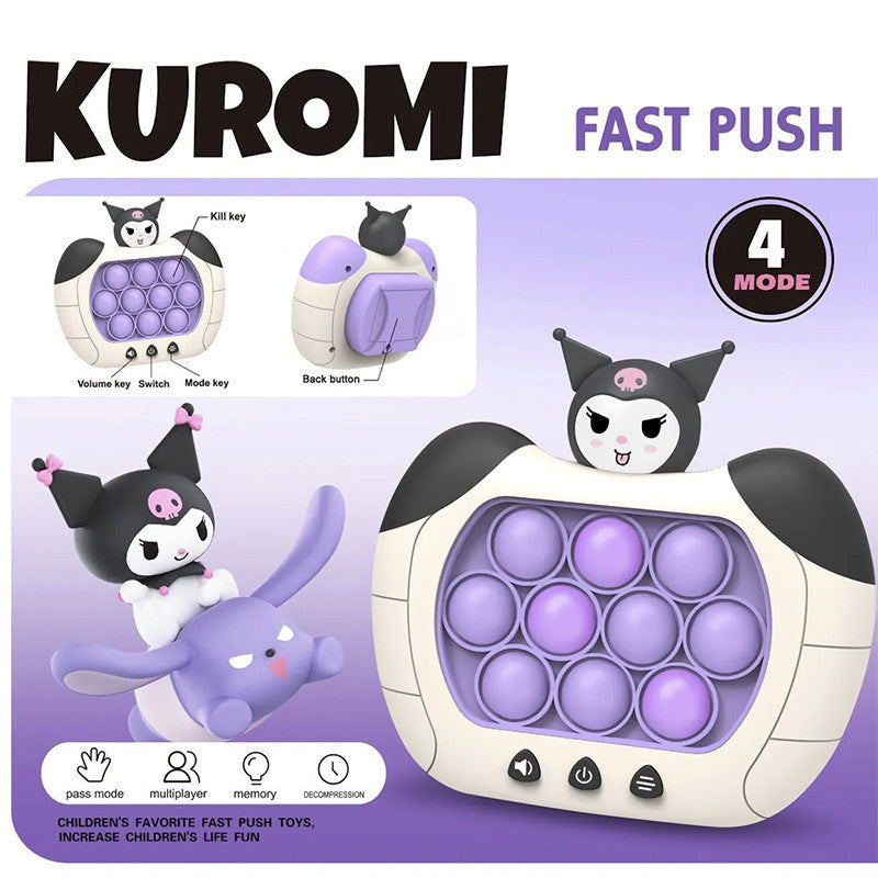 Fast Push Bubbles Pop It Stress Relief Toy