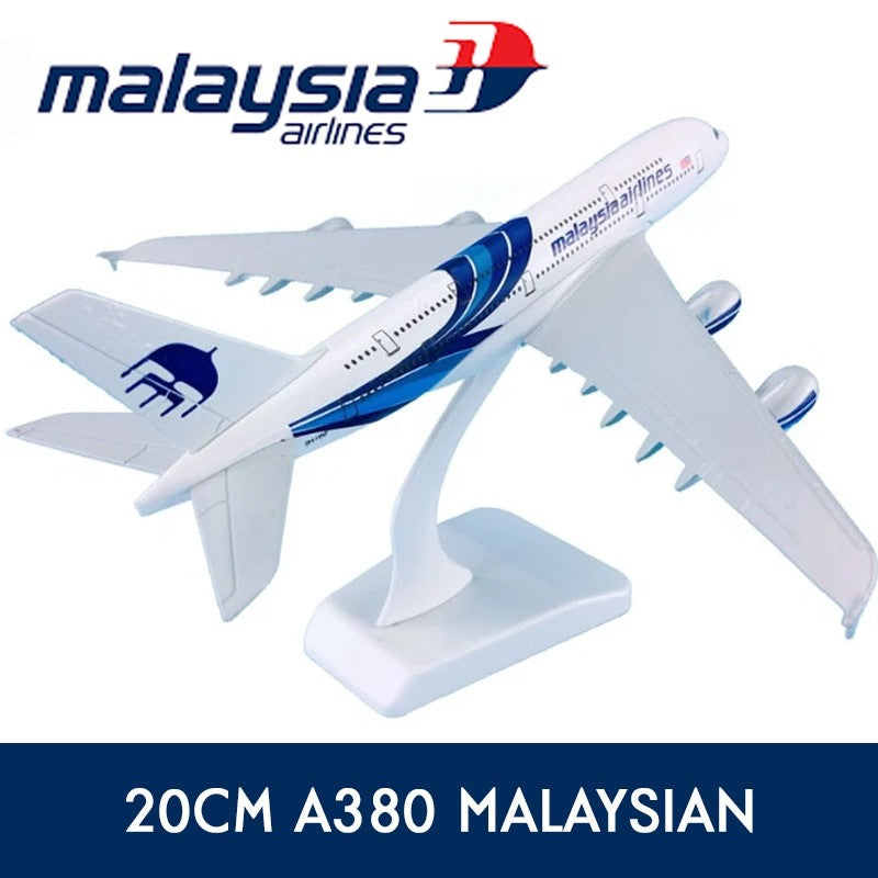 Airbus A380 Malaysia Airlines Plane Aircraft Model