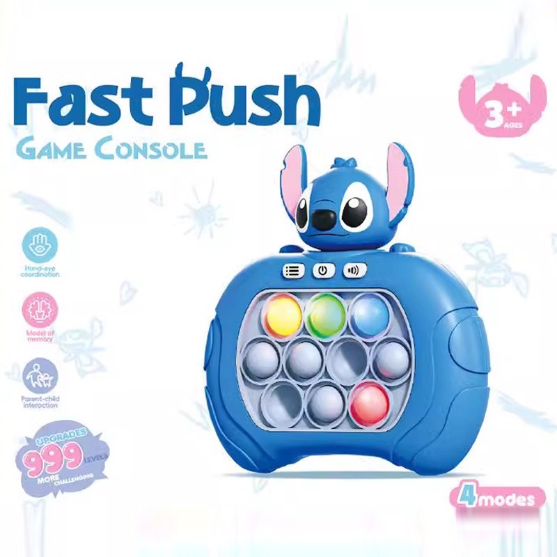 Fast Push Bubbles Pop It Stress Relief Toy
