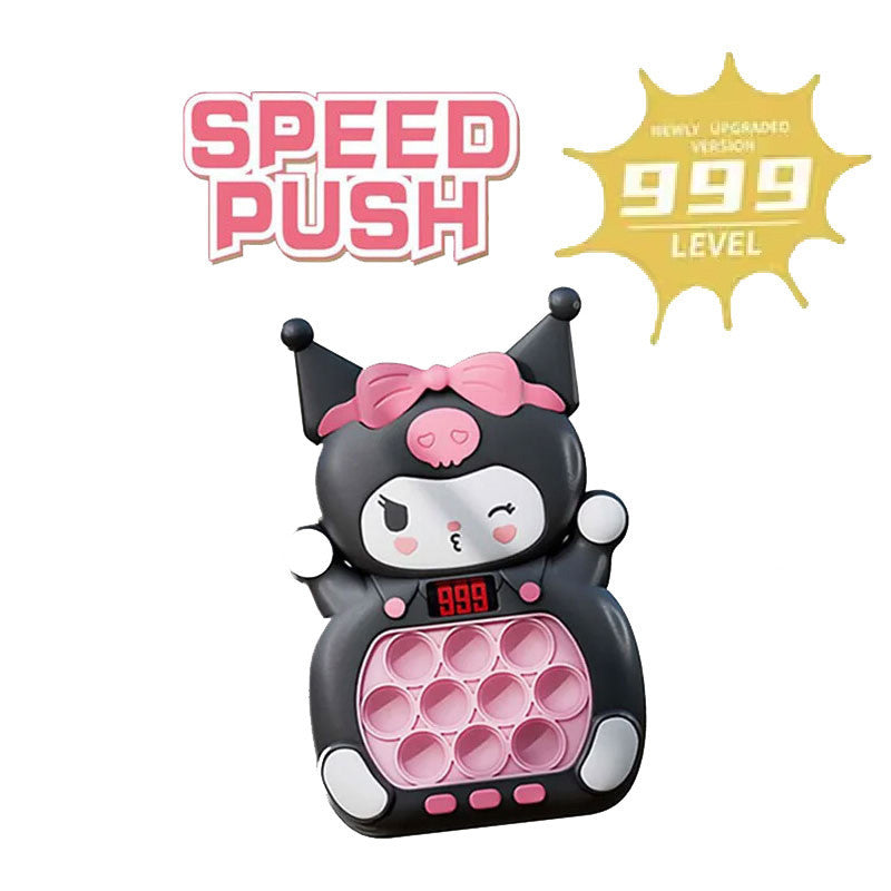 999 Level Speed Push Game Pop It Fidget Toy