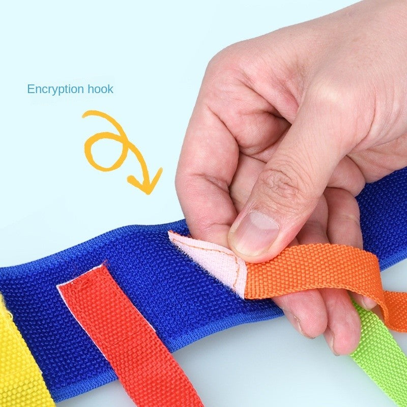 Children Catch Tail Game Belt Pull Sports Kids Toy