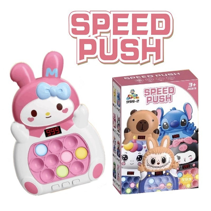 999 Level Speed Push Game Pop It Fidget Toy