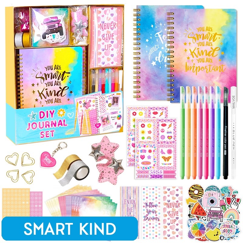 DIY Journal Set Teen Girls Kids Diary Notebook