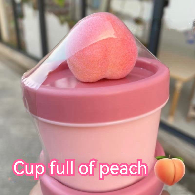 3D Peach Water Slime Kids Toy