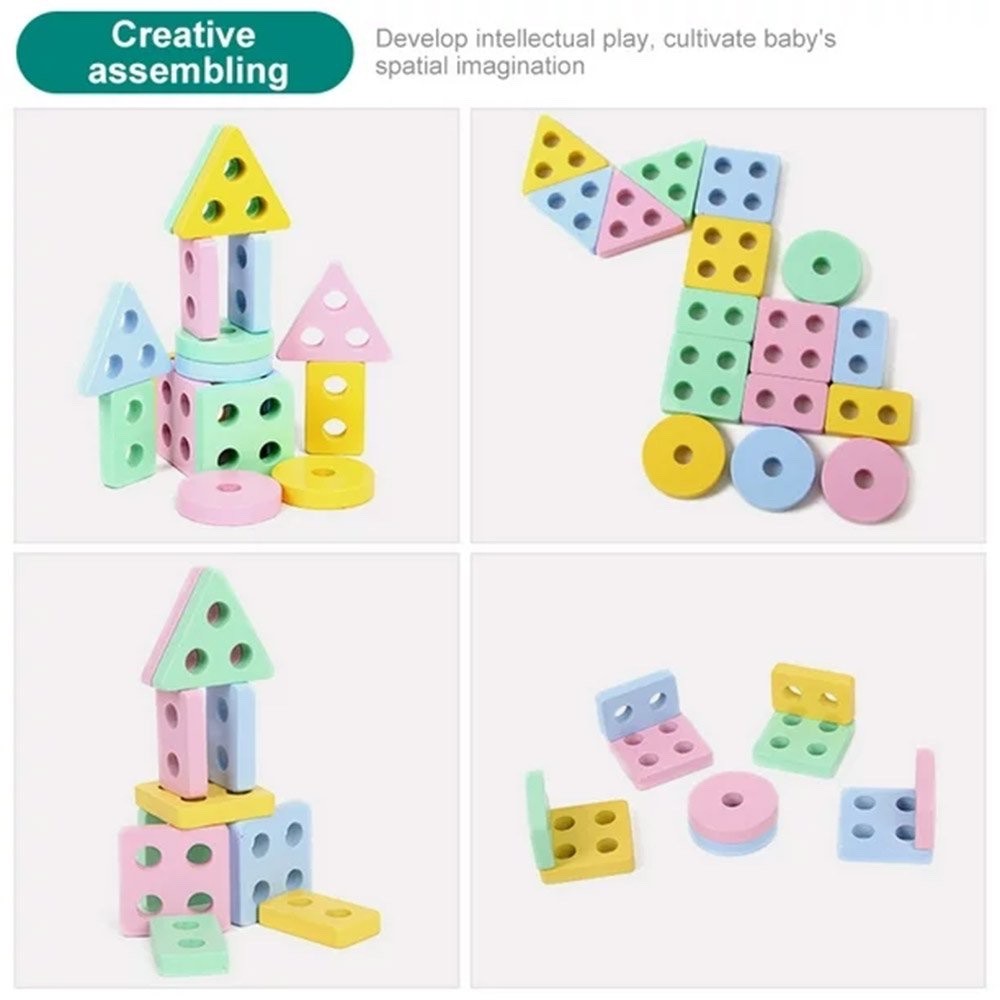 Montessori Sorting Colour Shapes Puzzle