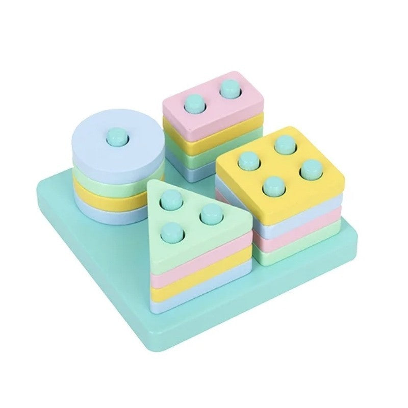 Montessori Sorting Colour Shapes Puzzle