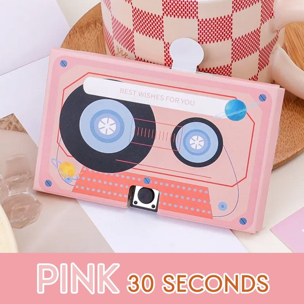 Greeting Card Recordable Message Recorder Cassette Tape