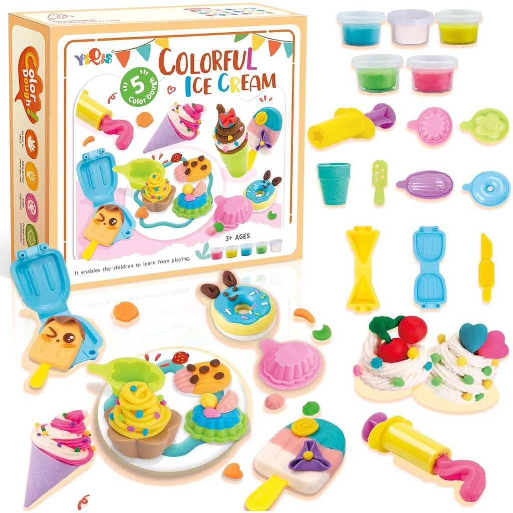 DIY Creative Clay Play Dough Food Sensory Toy