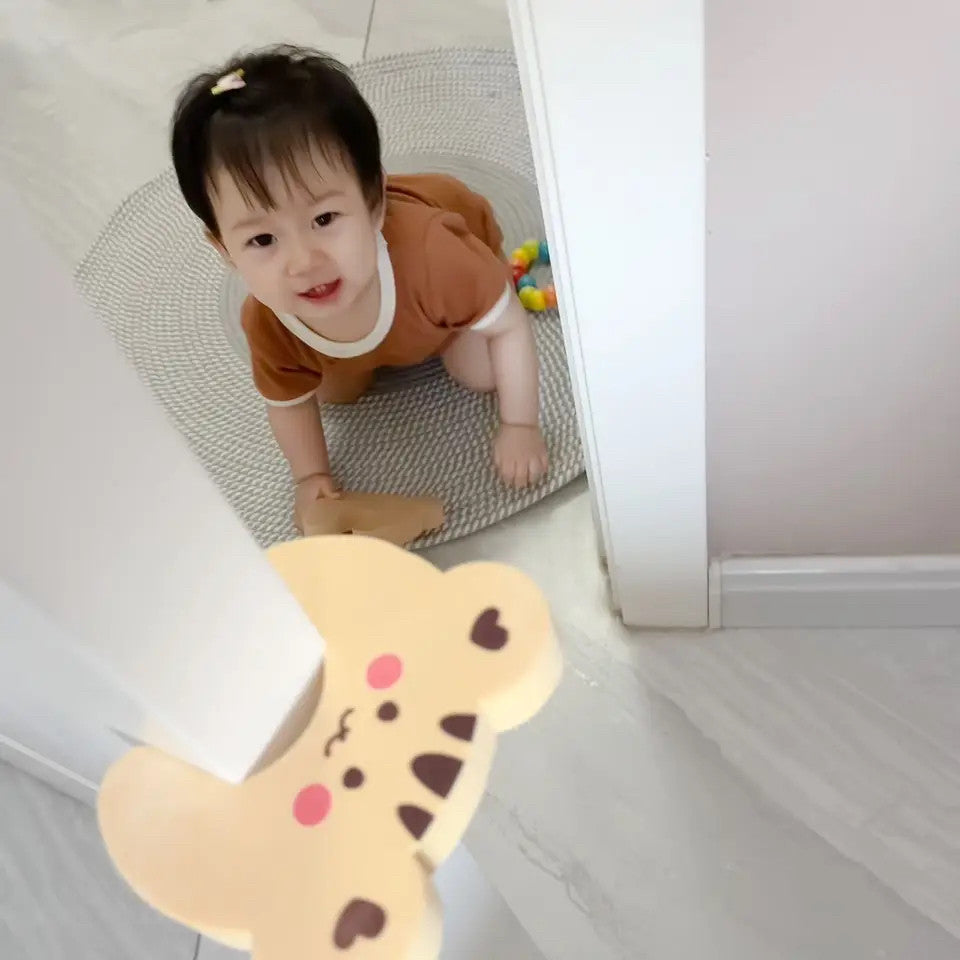Tiger Door Stopper Children Kids Pets Safety