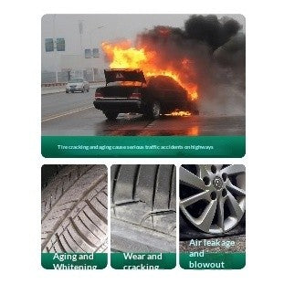 Tire Cleaner Foam Spray Car Motorcycle Tyre