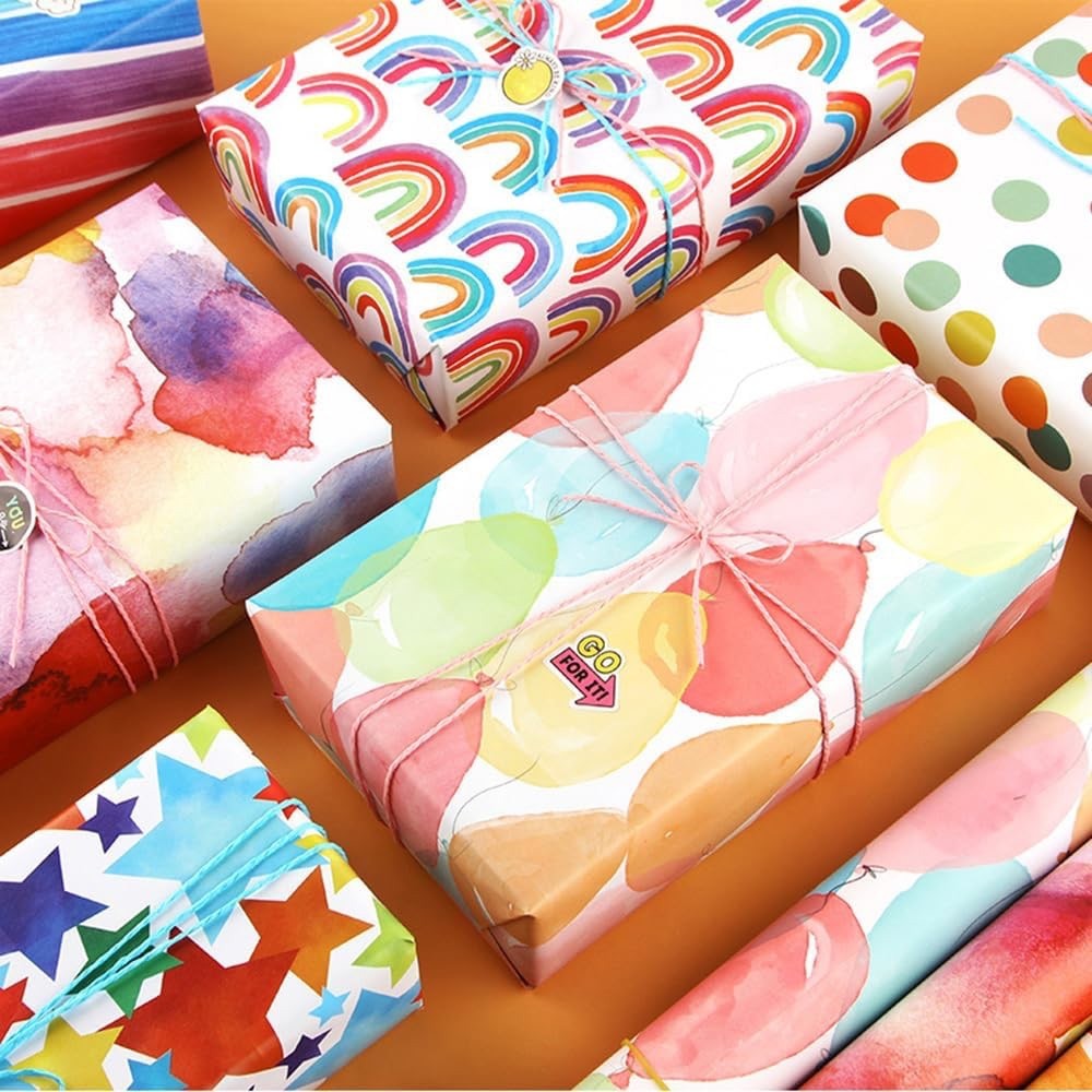 Gift Wrapping Paper for Birthday Events Gifts Wrapper Present Toy