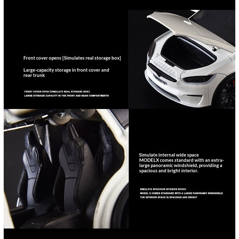 1:24 Tesla Model X Diecast Car