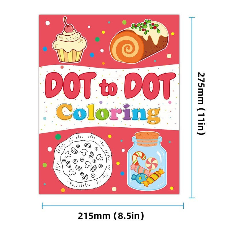 Dot To Dot Coloring Book