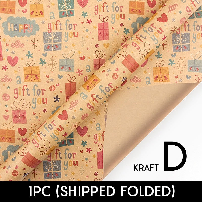 Quality Gifts Wrapper Birthday Kids Gift Wrapping Paper