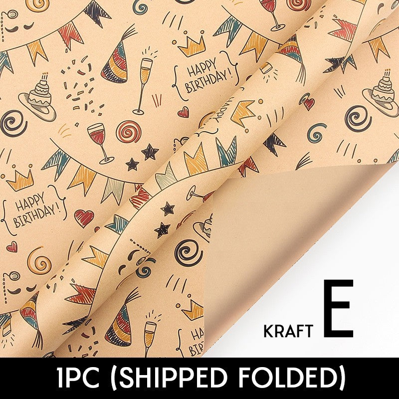 Gift Wrapping Paper for Birthday Events Gifts Wrapper Present Toy
