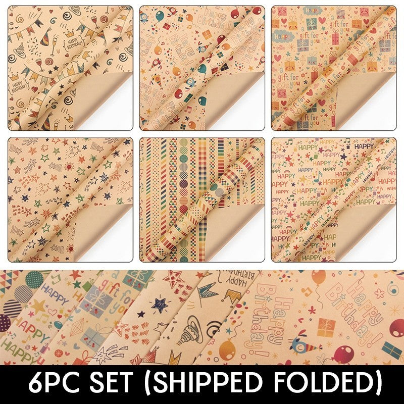 Quality Gifts Wrapper Children Birthday Kids Gift Wrapping Paper