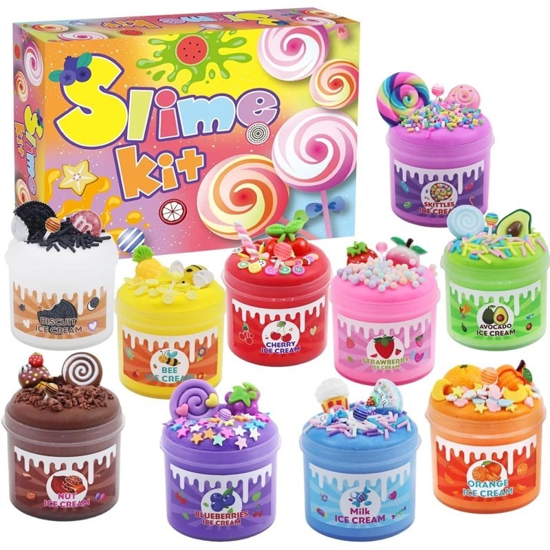Lollipop Butter Slime Kit Toy