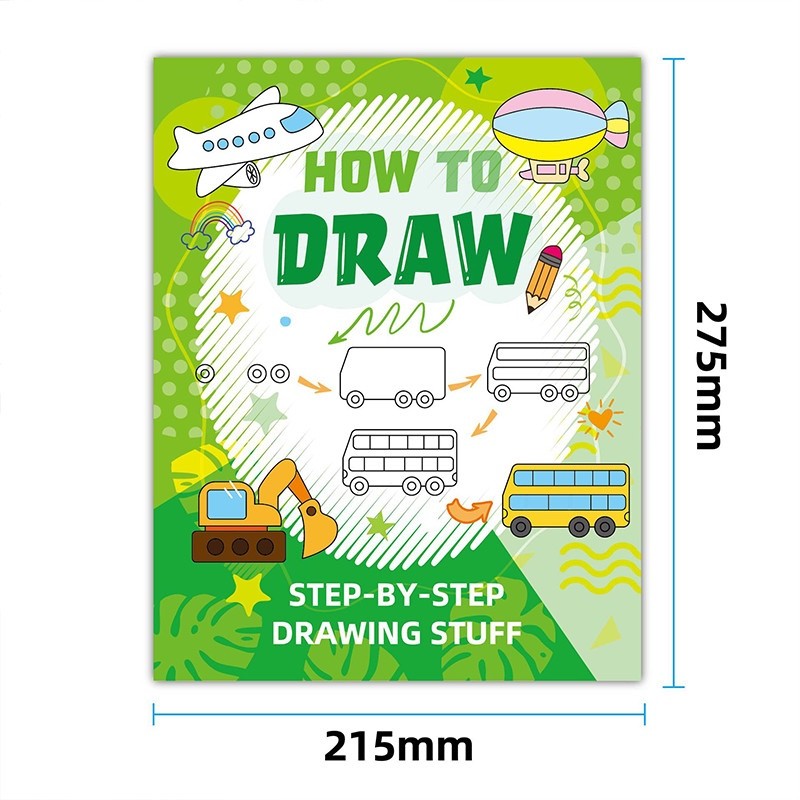 How to Draw Learn Step By Step Drawing Book
