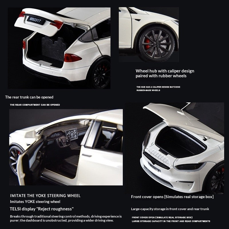1:24 Tesla Model X Diecast Car