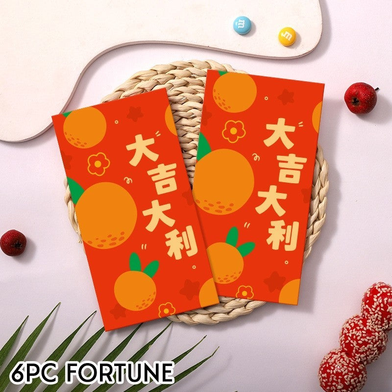 Cute CNY Ang Bao Red Packet Modern Design Money Envelope