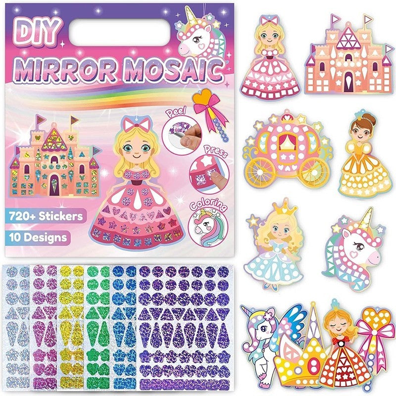 DIY Mirror Mosaic Sticker 720+ Stickers