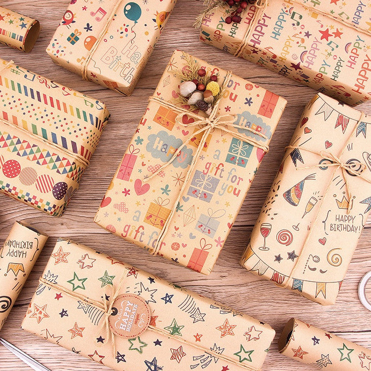 Quality Gifts Wrapper Birthday Kids Gift Wrapping Paper