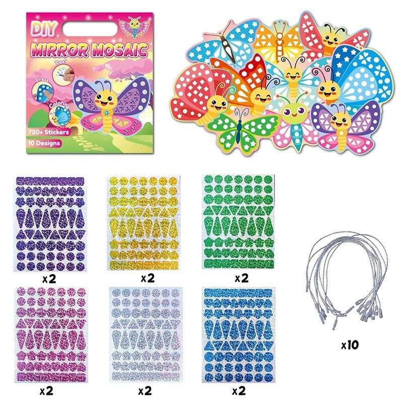DIY Mirror Mosaic Sticker 720+ Stickers