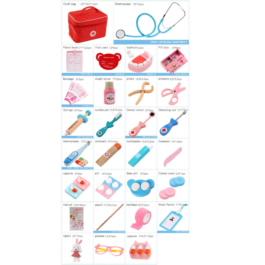 Red Medical Dentist
