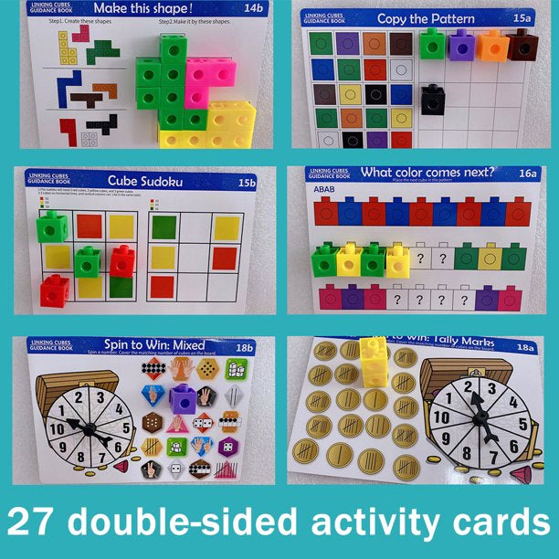 100pc Linking Cubes Tub