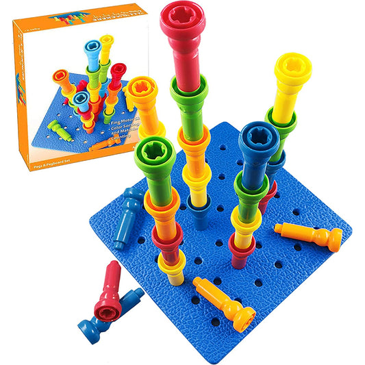 Pegs Building Blocks