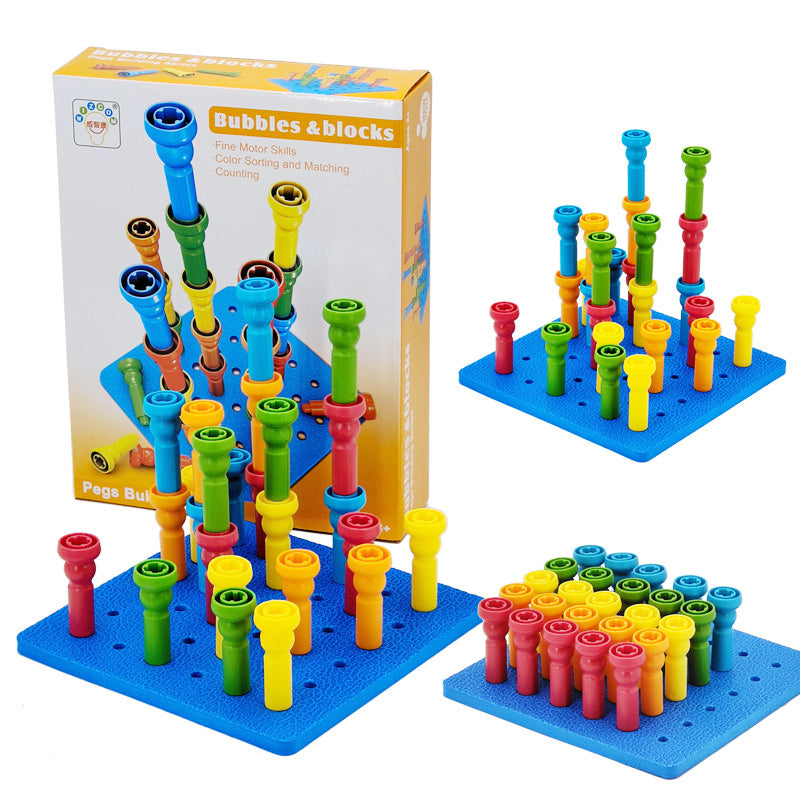 Pegs Building Blocks