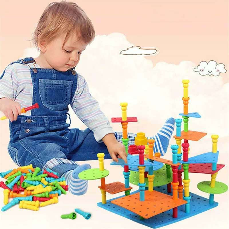Pegs Building Blocks