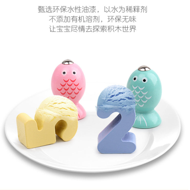 Pastel Fishing Numbers Puzzle