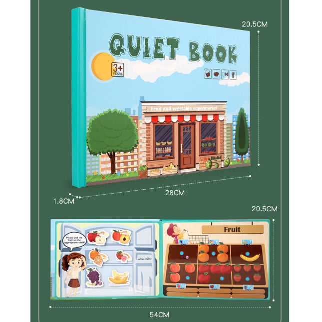 Quiet Busy Book Seabed