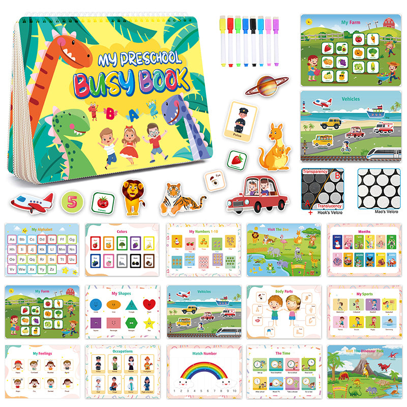 Busy Book Dino Jungle