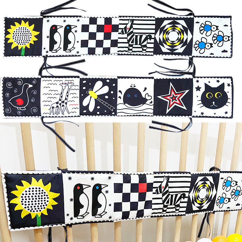 Bedside Baby Sensory Soft Cloth Books