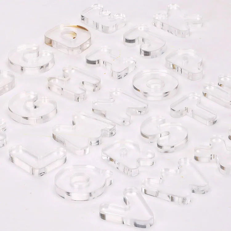 Acrylic Alphabet Puzzle