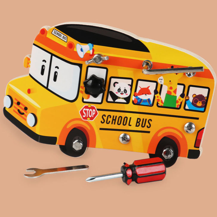 School Bus Busy Board