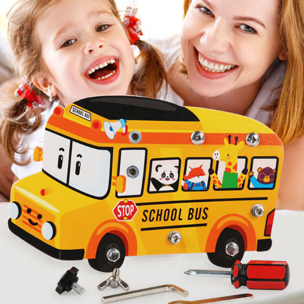 School Bus Busy Board