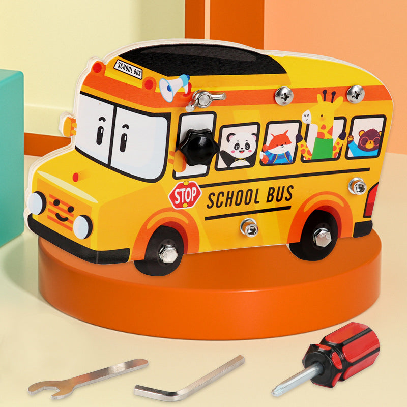 School Bus Busy Board