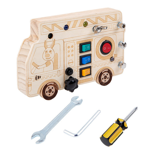 Bus Light Switch Busy Board