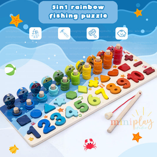 4in1 Rainbow Puzzle