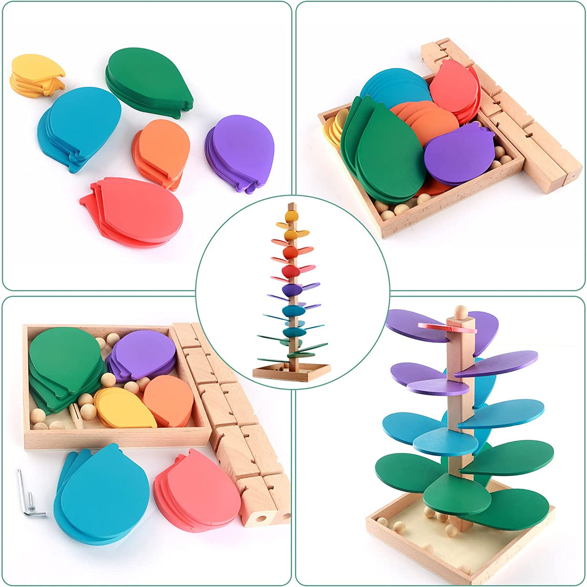 Rainbow Musical Tree