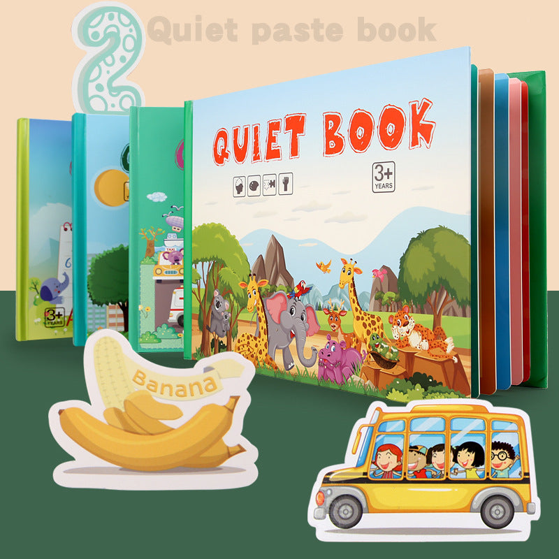 Quiet Busy Book Dinosaur